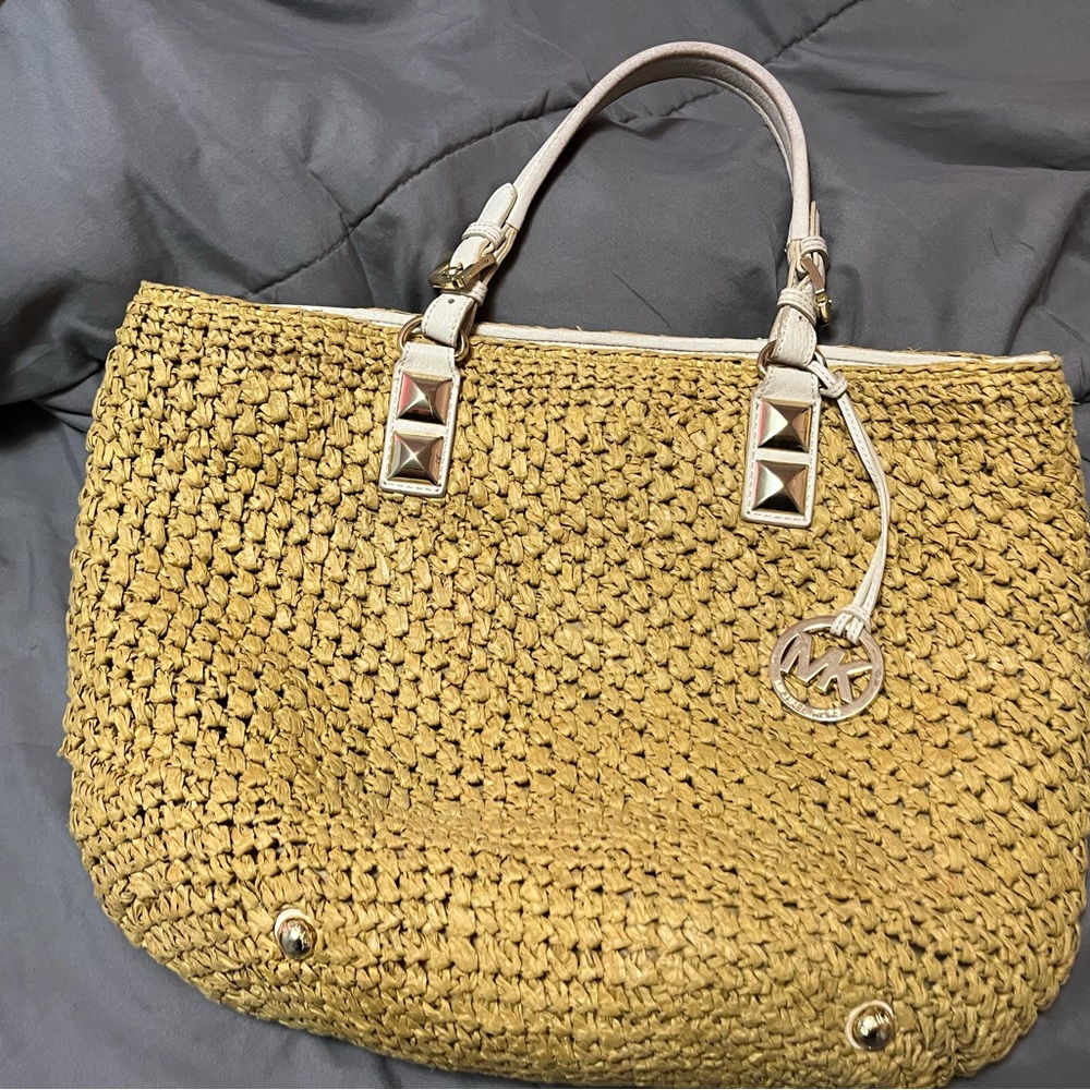 Michael Kors Straw Bag